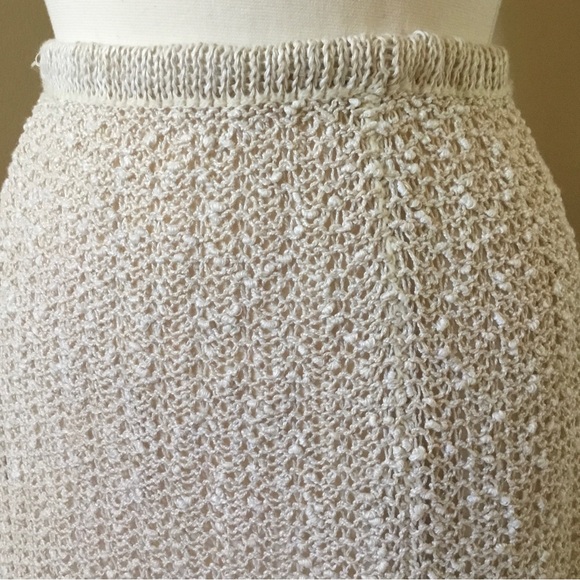 Vintage Pallas Original Irish Linen Hand Loomed Skirt - Picture 3 of 7